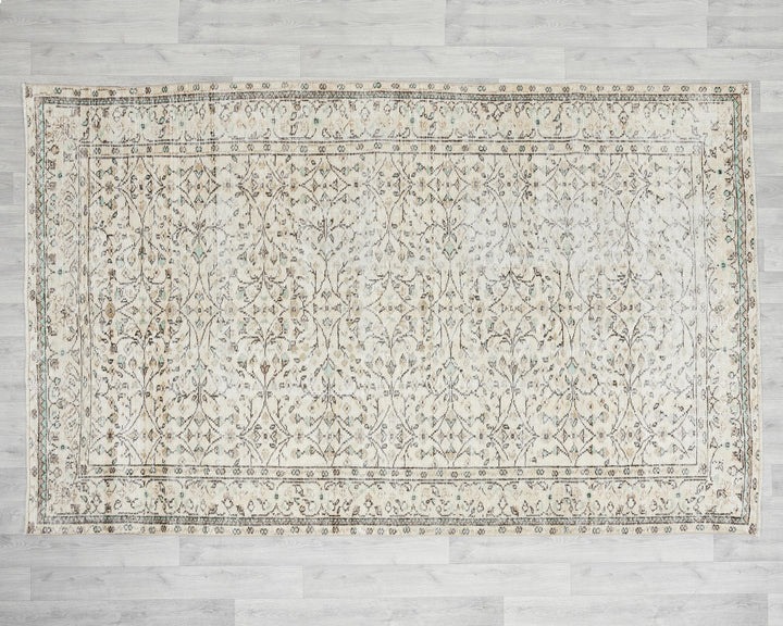 Oushak Rug 5' 8" x 9' | No. VR14247