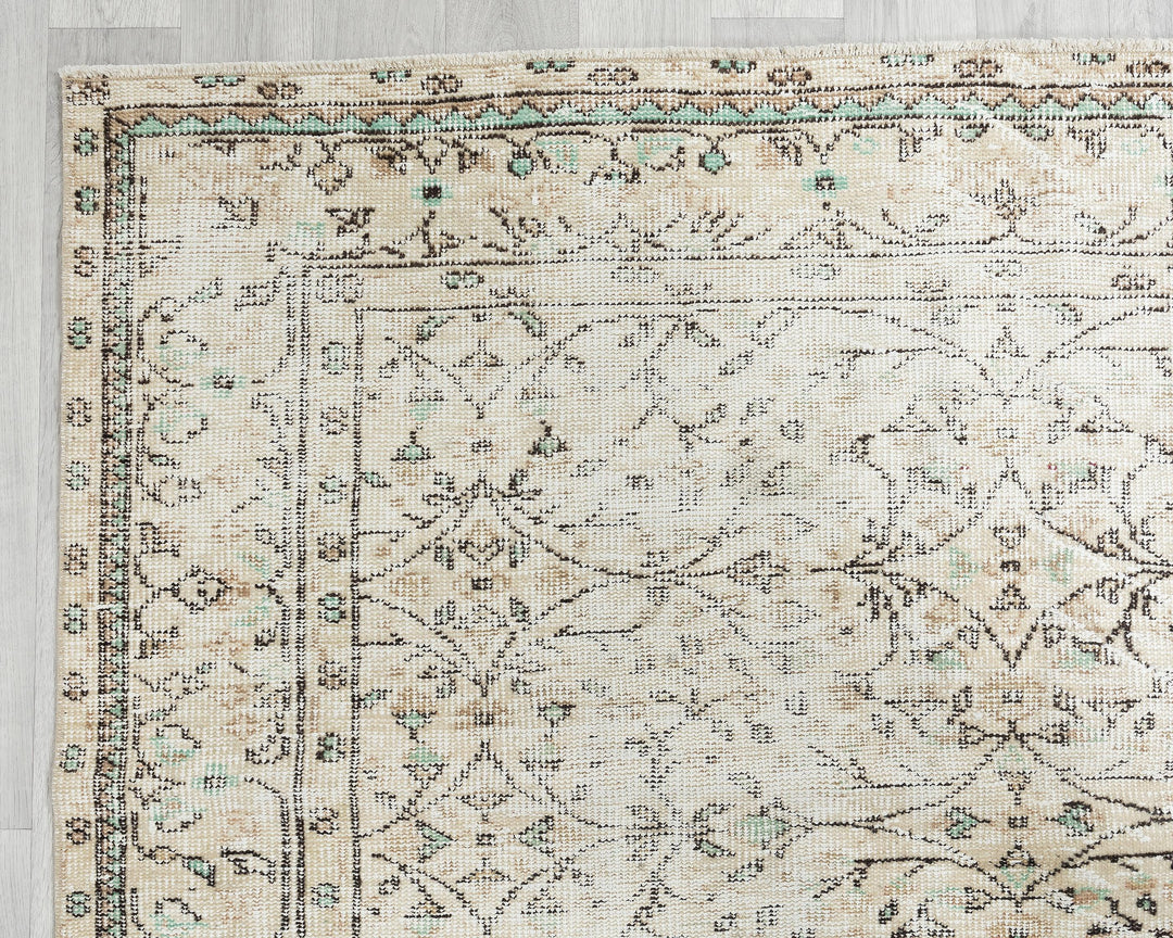 Oushak Rug 5' 8" x 9' | No. VR14247