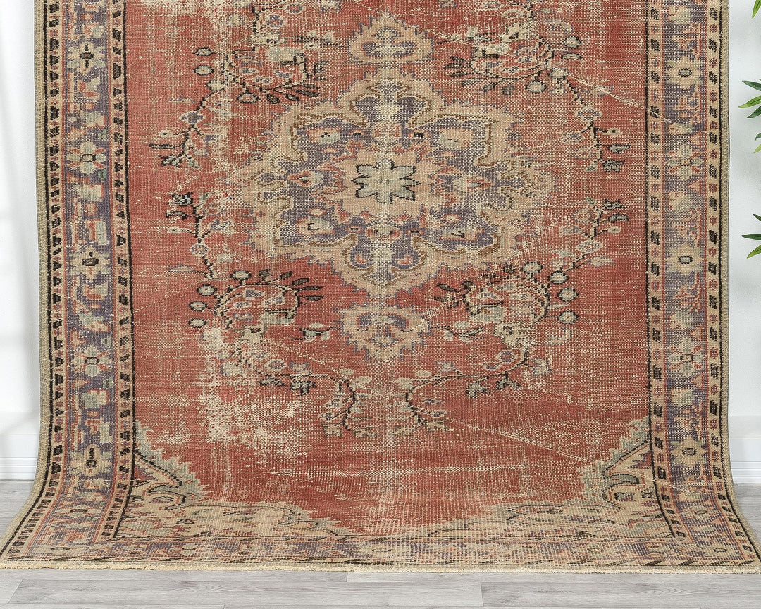 Oushak Rug 5' 11" x 8' 4" | No. VR70775