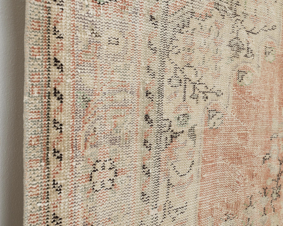 Orange Oushak Rug 6' 1" x 9' 8" | No. VR26321