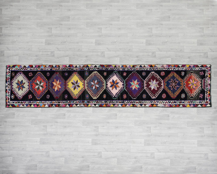 Rust Runner Rug 13' 1" x 2' 9" | No. VR49230