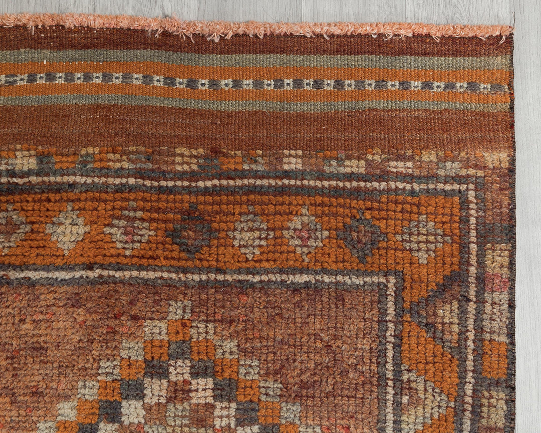Orange Runner Rug 11' 10" x 2' 7" | No. VR35268