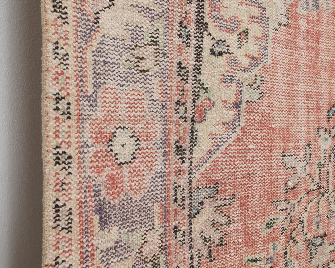 Pastel Oushak Rug 5' 8" x 9' | No. VR36411