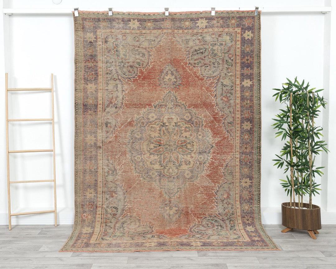 Oushak Rug 5' 10" x 8' 5" | No. VR79394