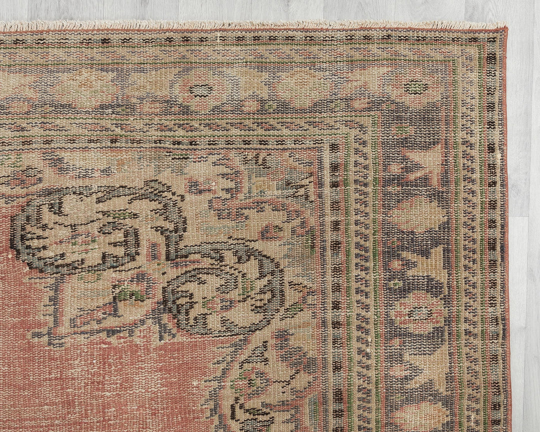 Oushak Rug 6' 5" x 9' | No. VR10227