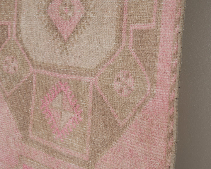 Pink Runner Rug 2' 7" x 12' | No. VR16684