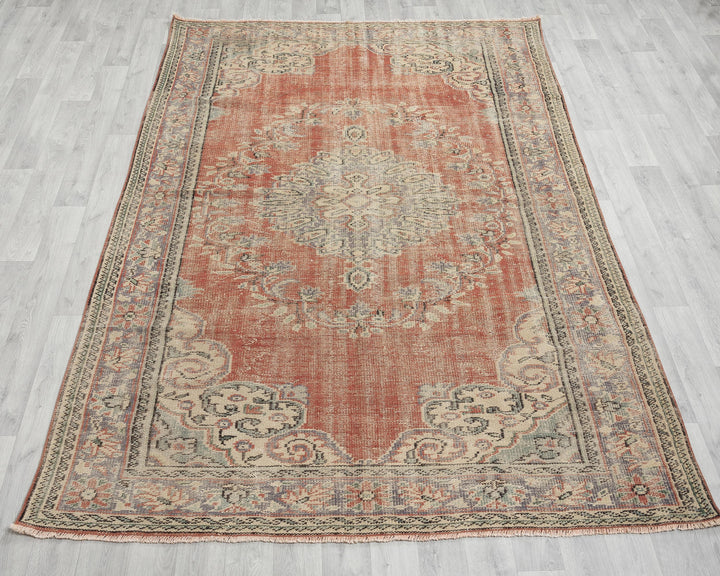 Oushak Rug 6' x 9' | No. VR63603