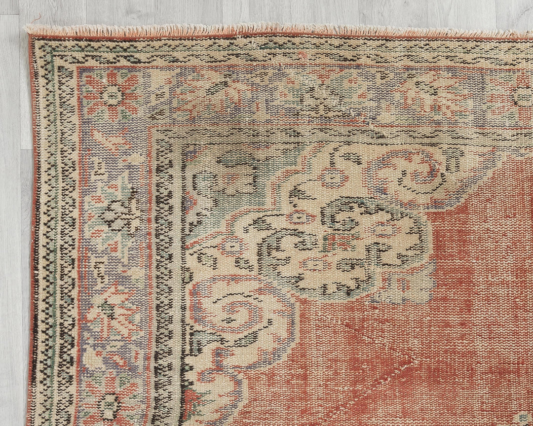 Oushak Rug 6' x 9' | No. VR63603