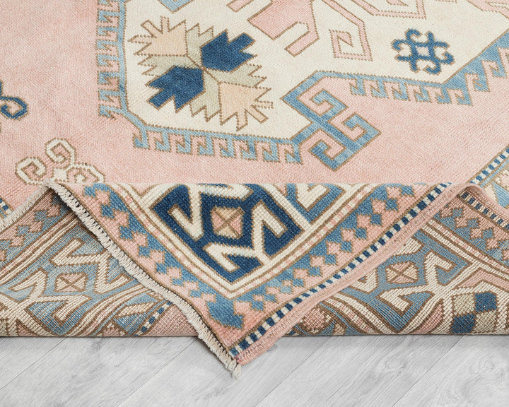 Pink Oushak Rug 5' 7" x 8' 2" | No. VR45931