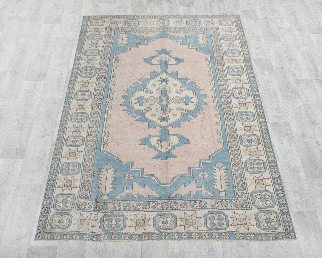 Oushak Rug 6' 7" x 9' | No. VR45274