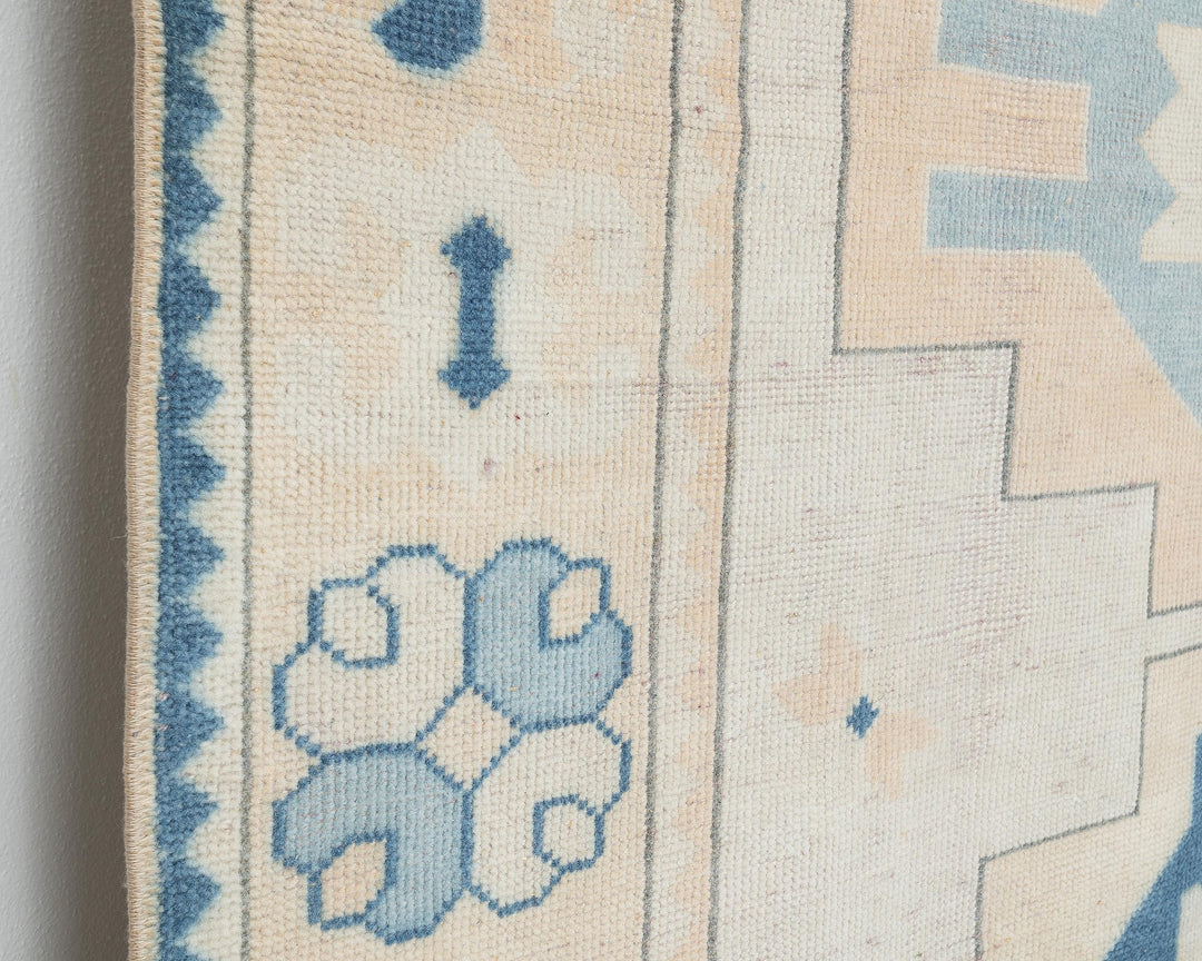 Beige Oushak Rug 5' 7" x 7' 10" | No. VR11602