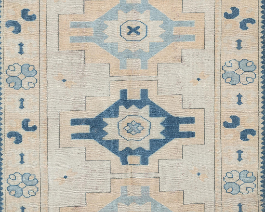Beige Oushak Rug 5' 7" x 7' 10" | No. VR11602