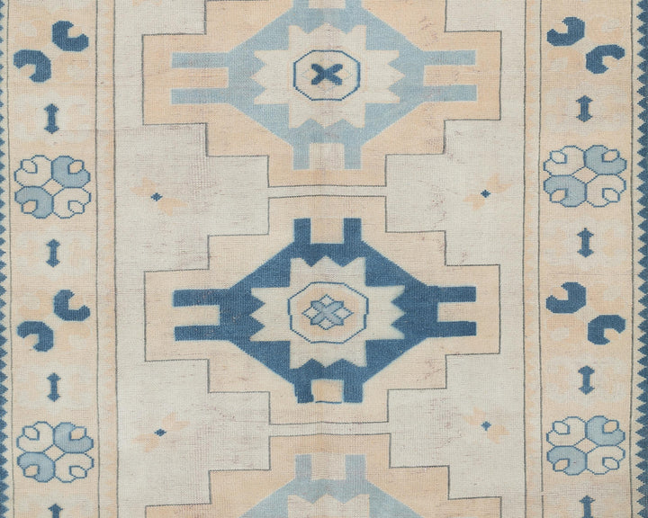Beige Oushak Rug 5' 7" x 7' 10" | No. VR11602