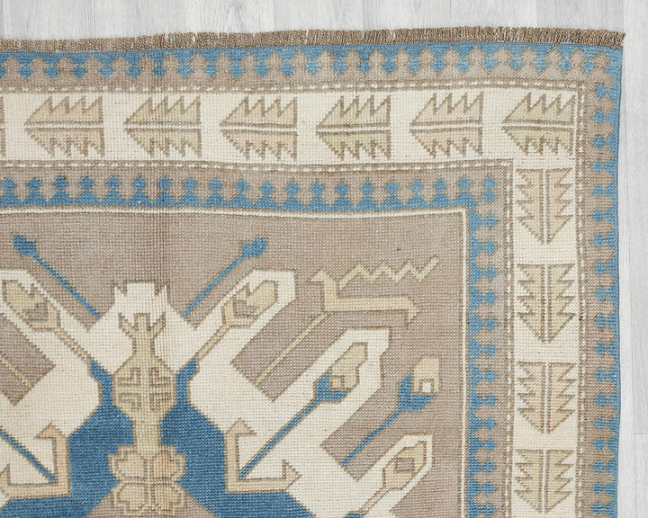 Muted Oushak Rug 8' 4" x 6' 5" | No. VR10531