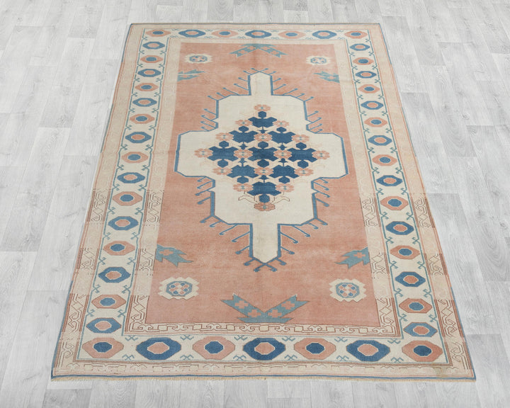 Pastel Oushak Rug 6' 7" x 8' 10" | No. VR51668