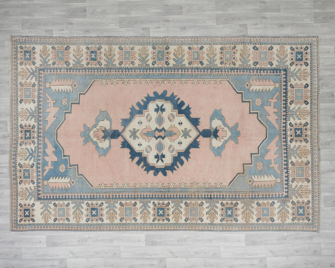 Neutral Oushak Rug 9' x 10' 4" | No. VR88249