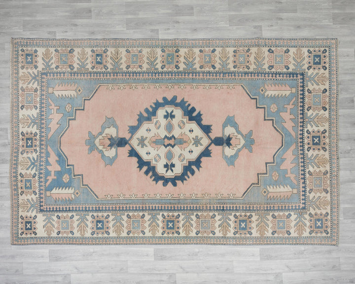 Neutral Oushak Rug 9' x 10' 4" | No. VR88249