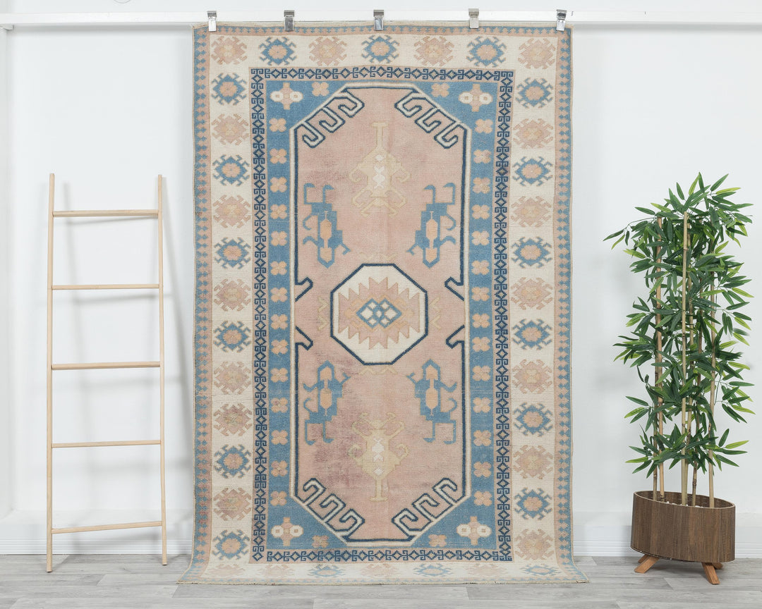 Oushak Rug 4' 8" x 7' 3" | No. VR38460