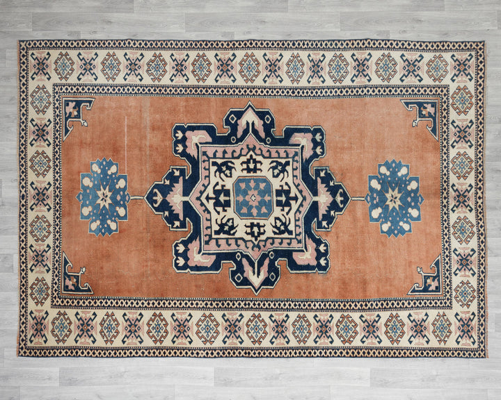 Oushak Rug 9' 9" x 6' 11" | No. VR49542