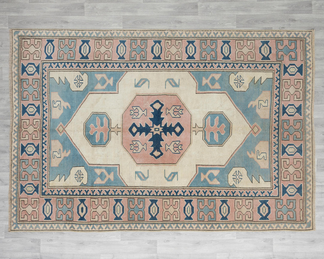 Oushak Rug 6' 2" x 8' 7" | No. VR81445
