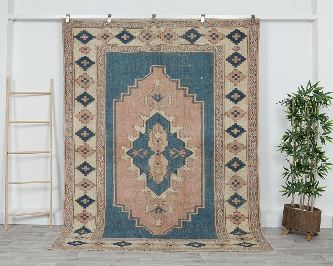 Oushak Rug 6' 4" x 8' 5" | No. VR38389