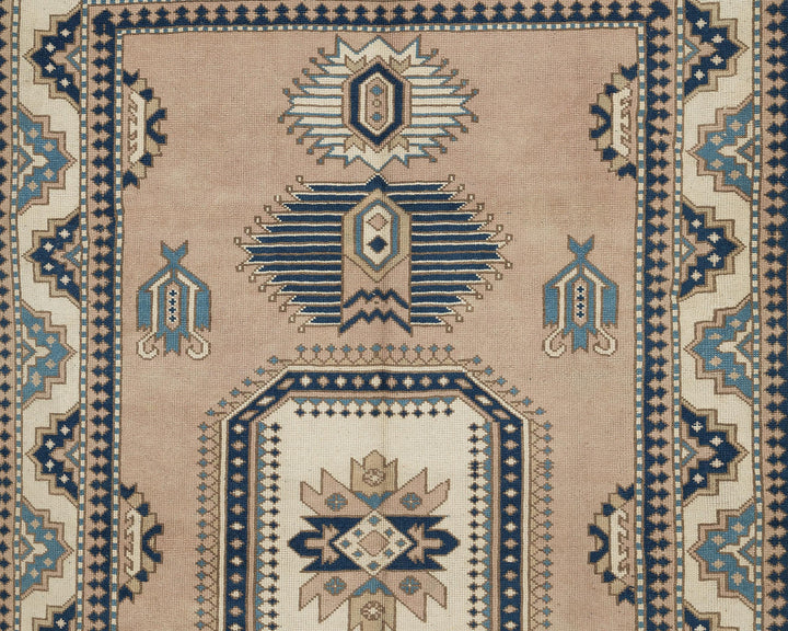 Neutral Oushak Rug 5' 5" x 8' 7" | No. VR95585