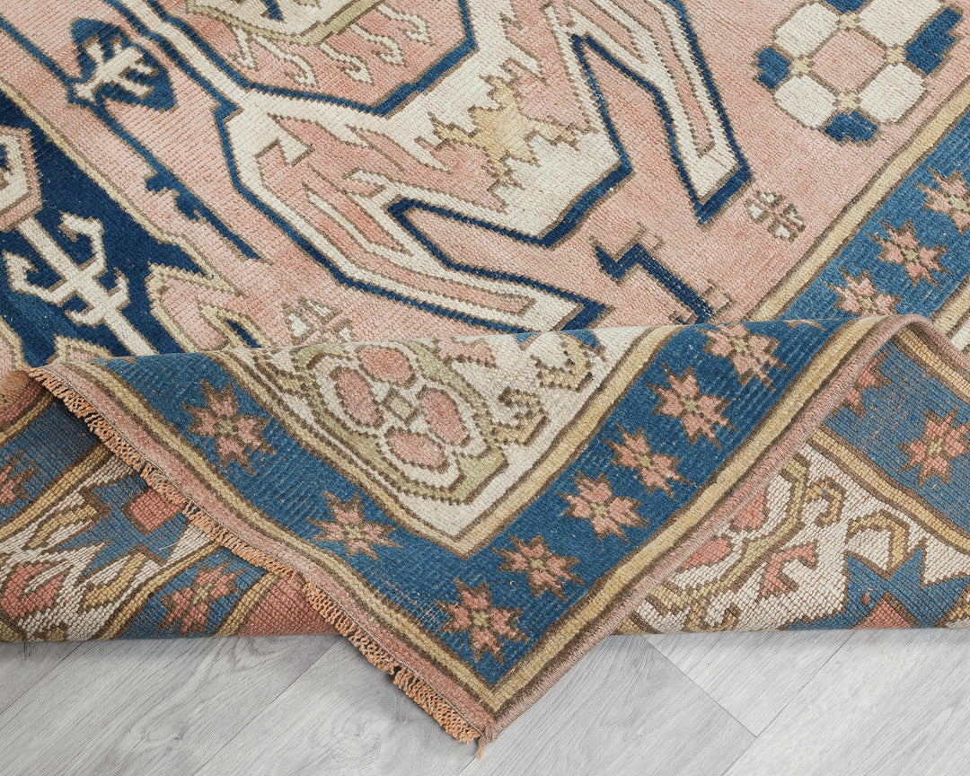 Neutral Oushak Rug 6' 7" x 8' 6" | No. VR16161