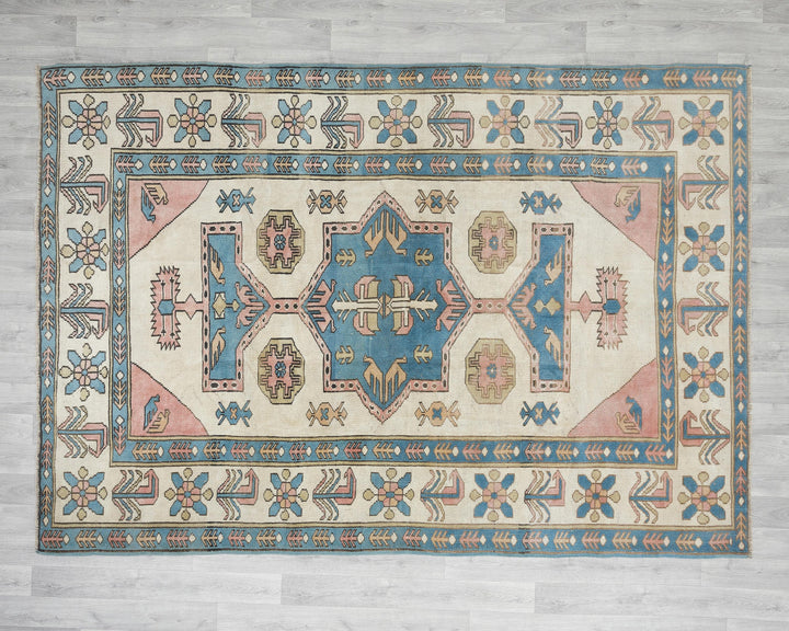Oushak Rug 6' 11" x 9' 6" | No. VR56619
