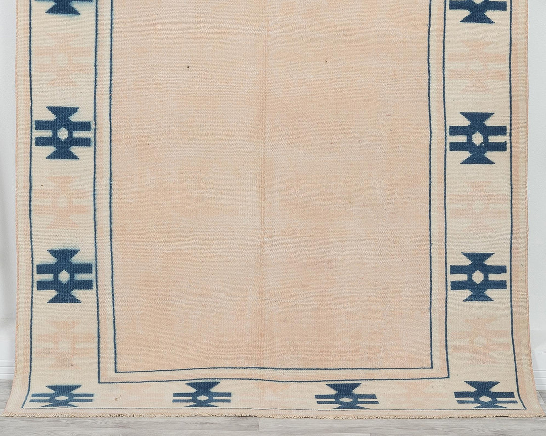 Pink Oushak Rug 4' 11" x 7' 6" | No. VR12466
