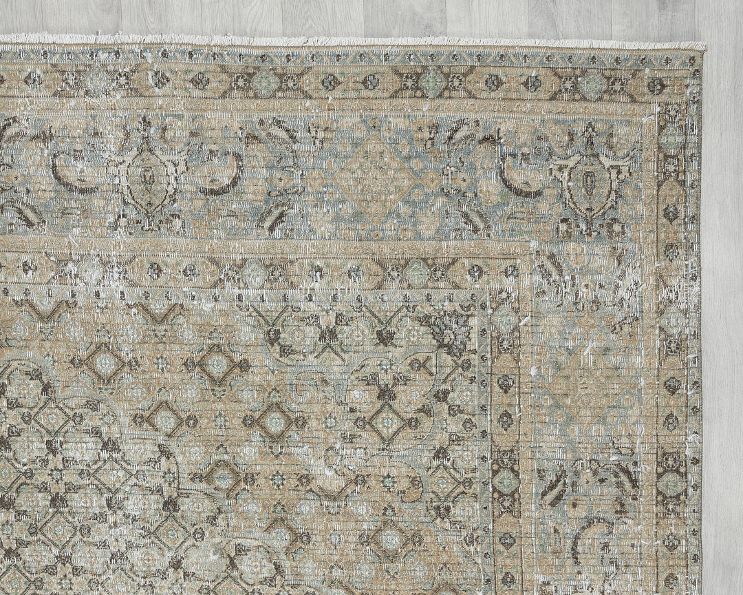 Gray Oushak Rug 7' 10" x 11' | No. VR99863