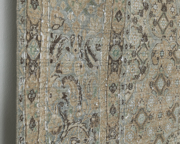 Gray Oushak Rug 7' 10" x 11' | No. VR99863