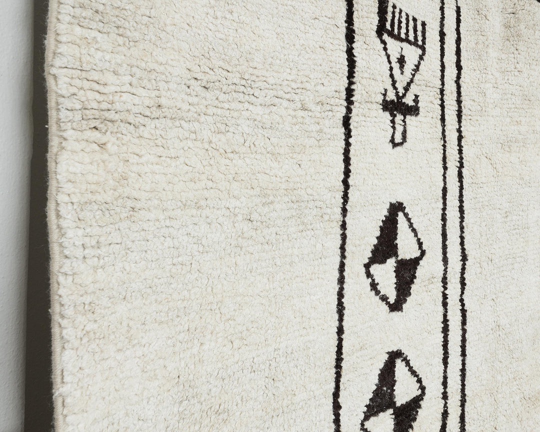 White Vintage Turkish Rug 10' 2" x 12' 4" | No. VR76768