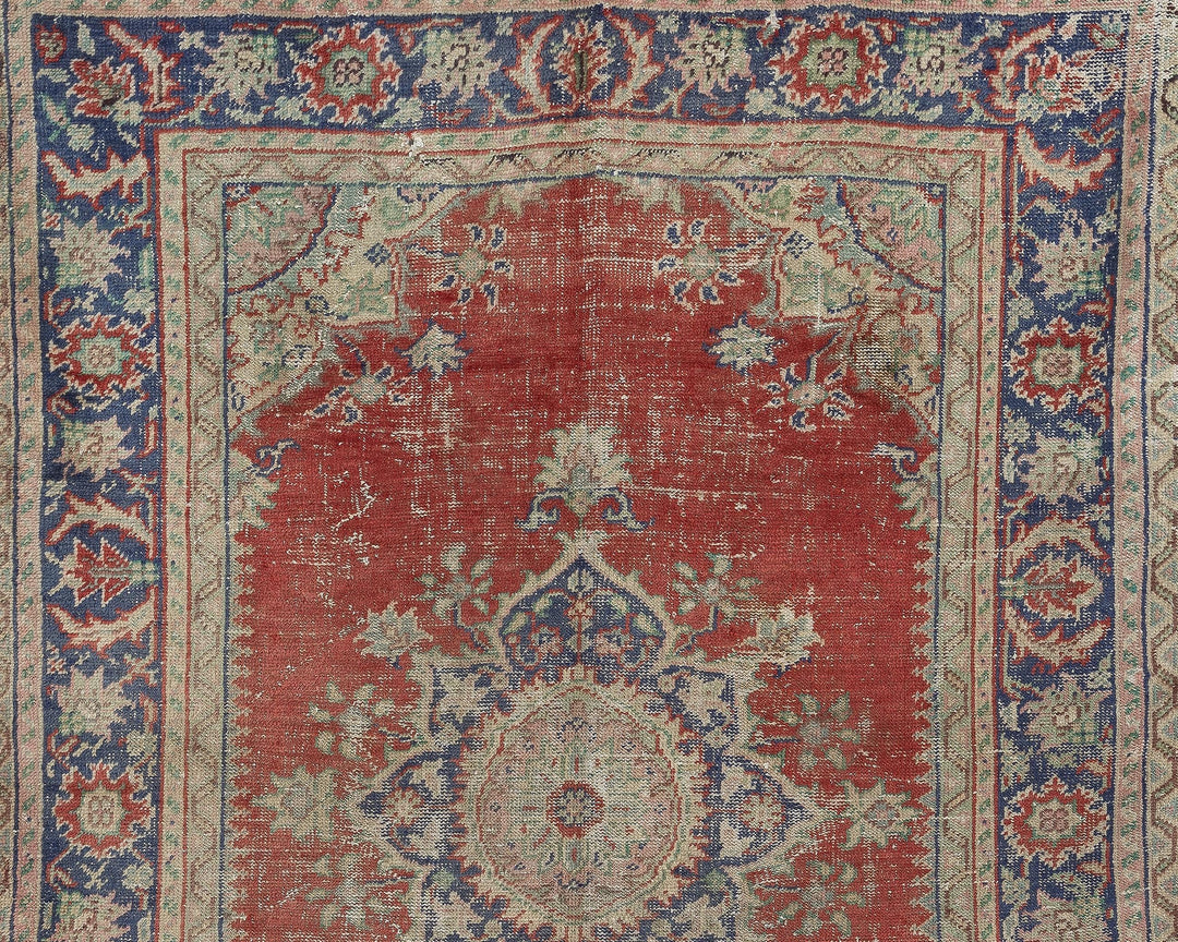 Oushak Rug 6' 11" x 9' 1" | No. VR57505