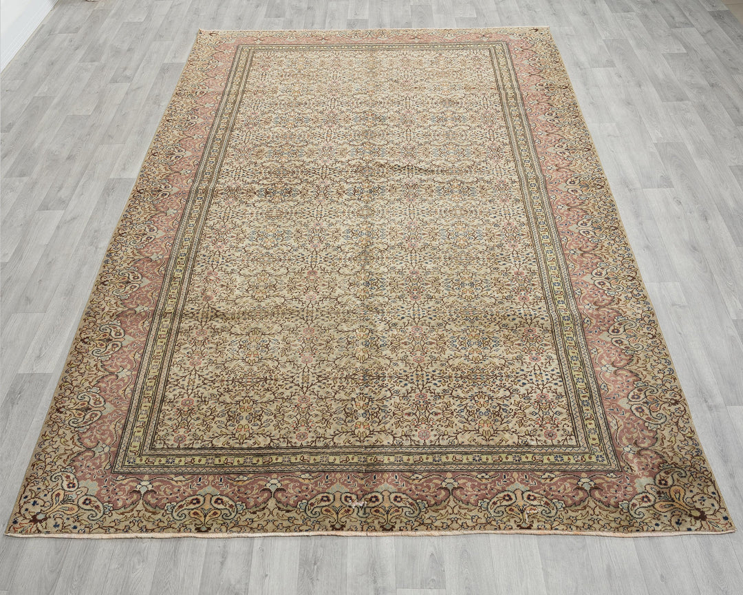 Oushak Rug 6' 7" x 9' 4" | No. VR77375