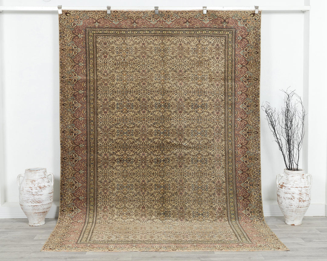Oushak Rug 6' 7" x 9' 4" | No. VR77375