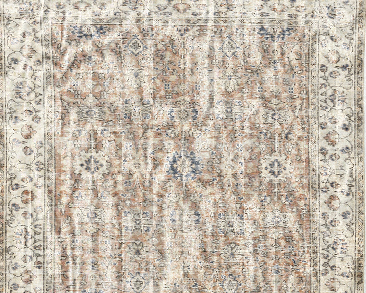Pink Oushak Rug 8' 8" x 5' 1" | No. VR87194