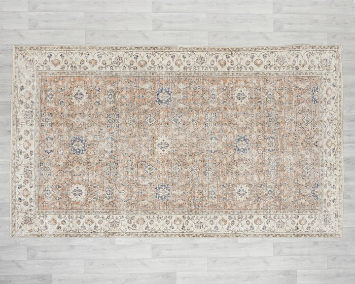Pink Oushak Rug 8' 8" x 5' 1" | No. VR87194