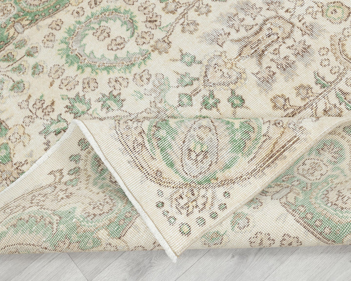 Oushak Rug 5' 5" x 9' | No. VR95701