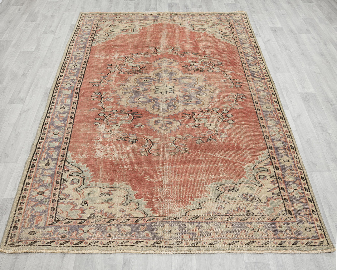 Oushak Rug 5' 11" x 8' 4" | No. VR70775