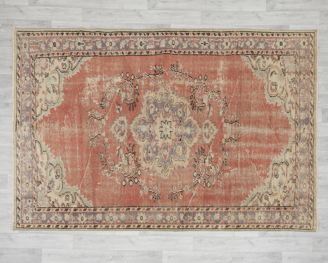 Oushak Rug 5' 11" x 8' 4" | No. VR70775