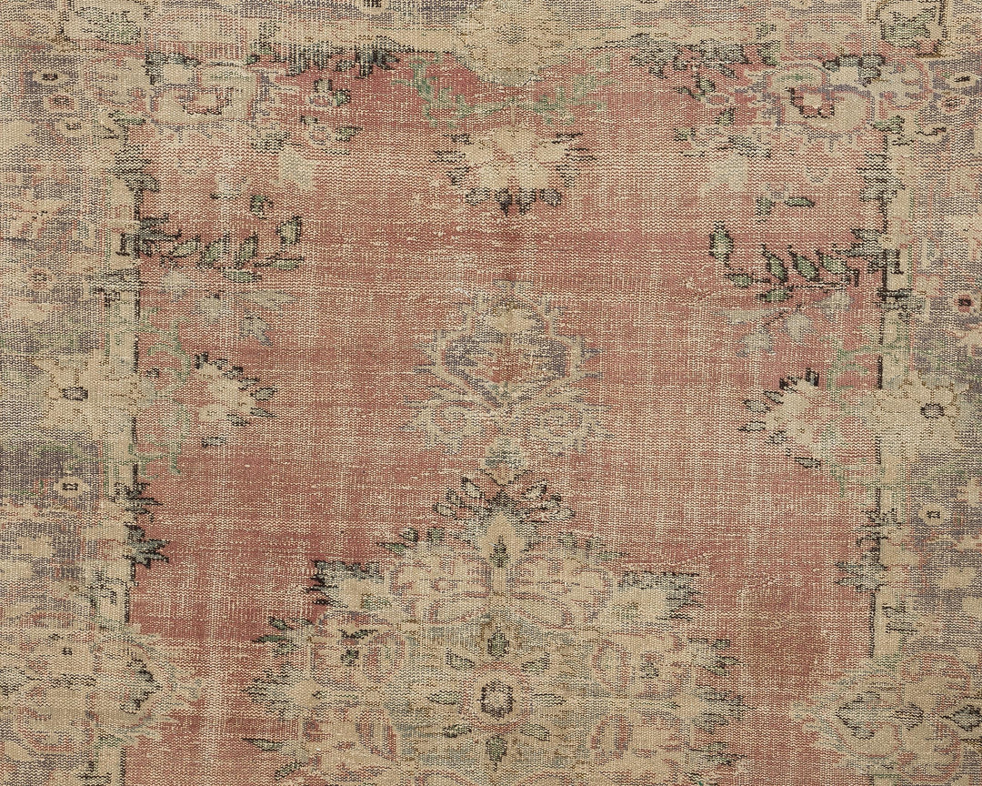 Muted Oushak Rug 5' 10" x 8' 6" | No. VR14511