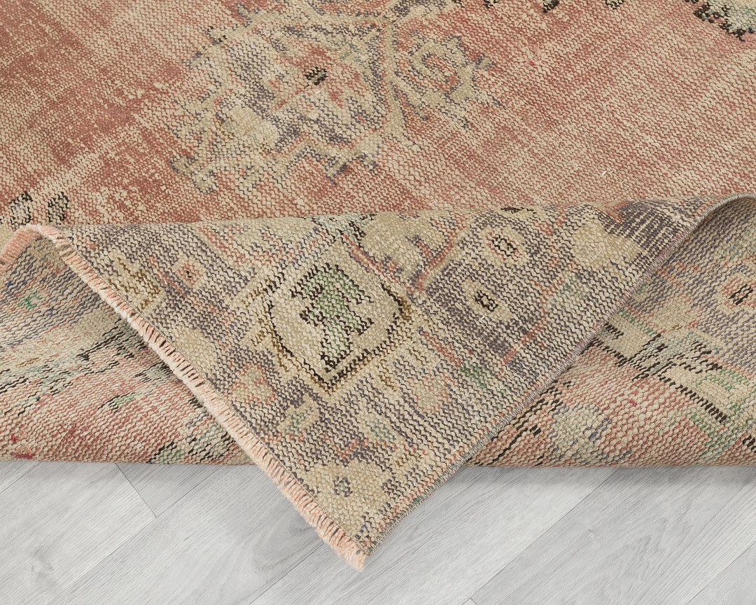 Muted Oushak Rug 5' 10" x 8' 6" | No. VR14511