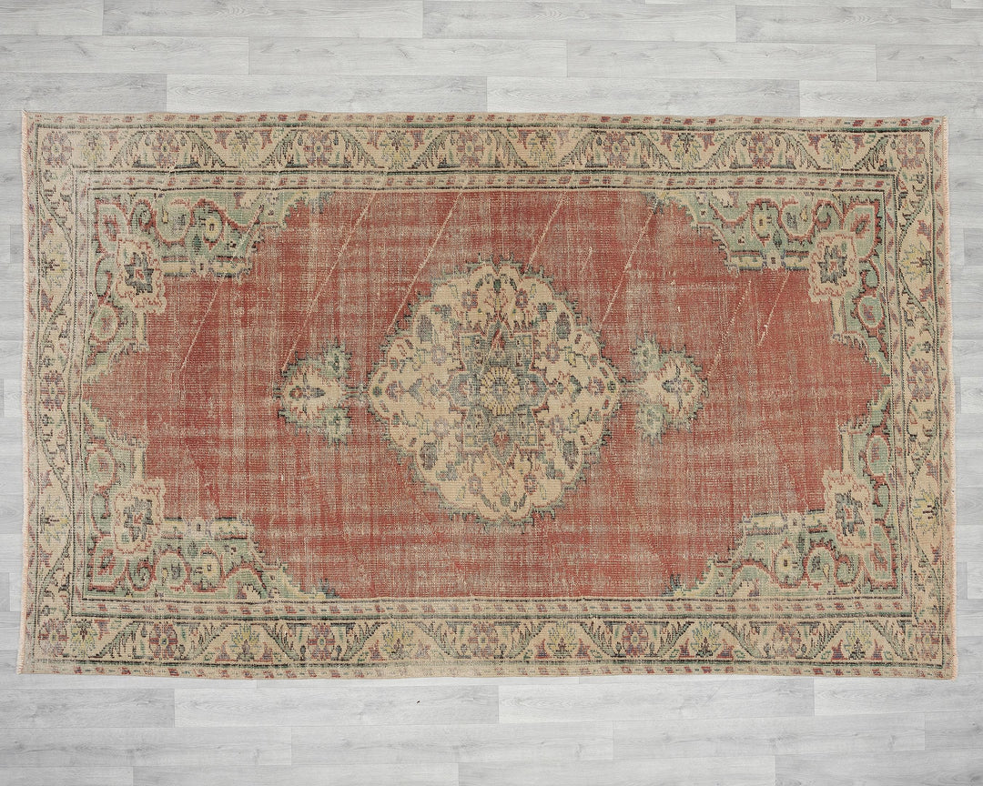 Oushak Rug 6' x 9' 6" | No. VR49827