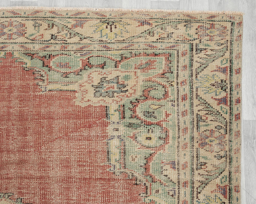 Oushak Rug 6' x 9' 6" | No. VR49827