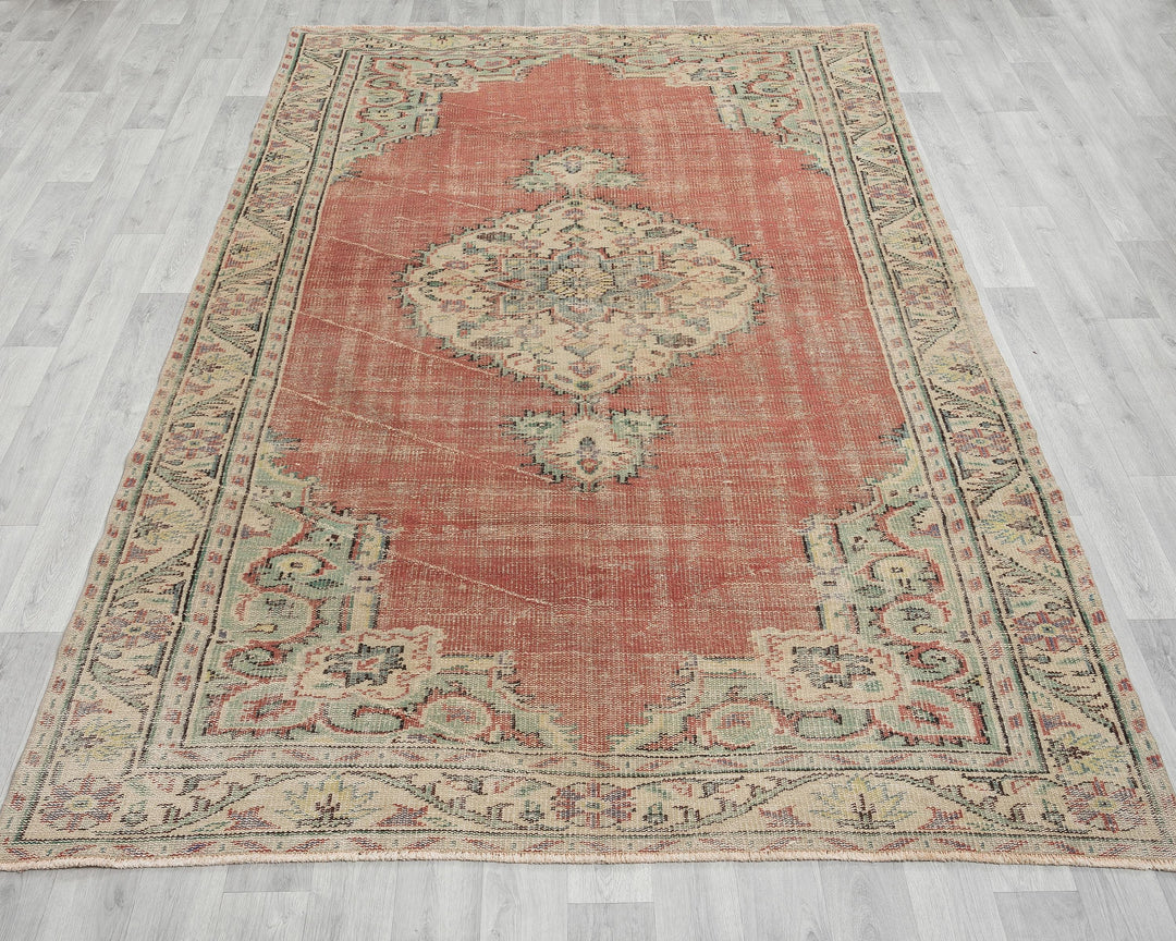 Oushak Rug 6' x 9' 6" | No. VR49827