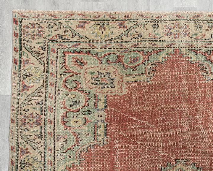 Oushak Rug 6' x 9' 6" | No. VR49827