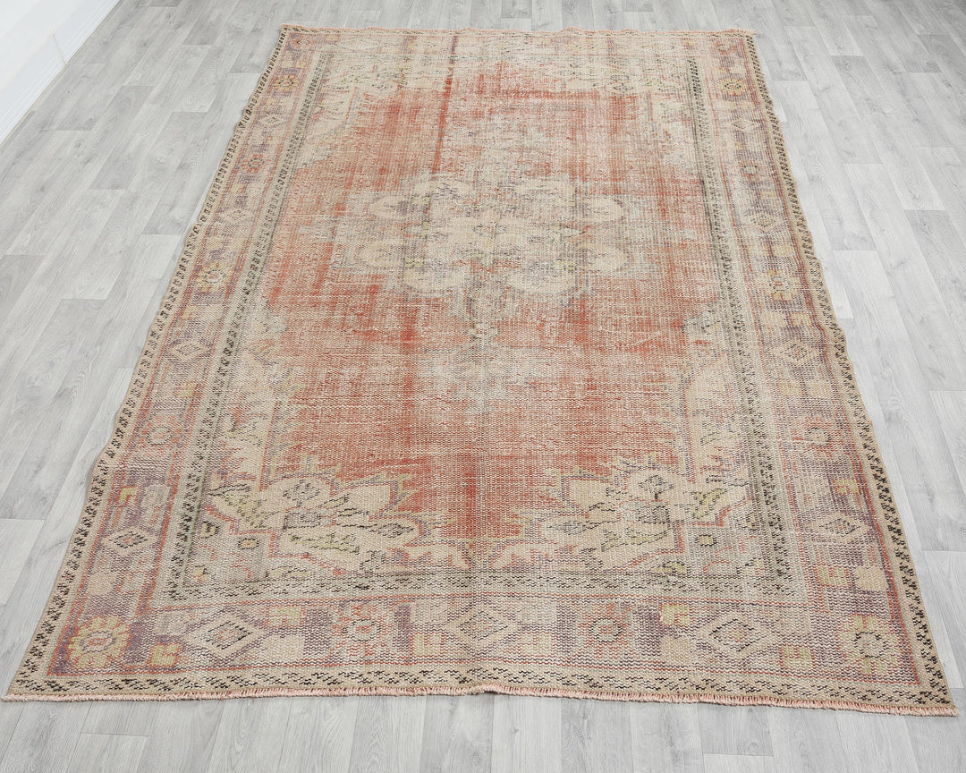Oushak Rug 5' 11" x 8' 10" | No. VR28693