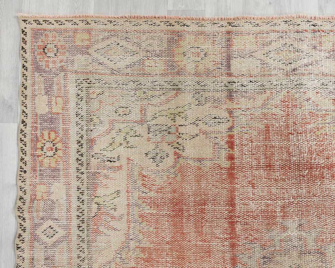Oushak Rug 5' 11" x 8' 10" | No. VR28693
