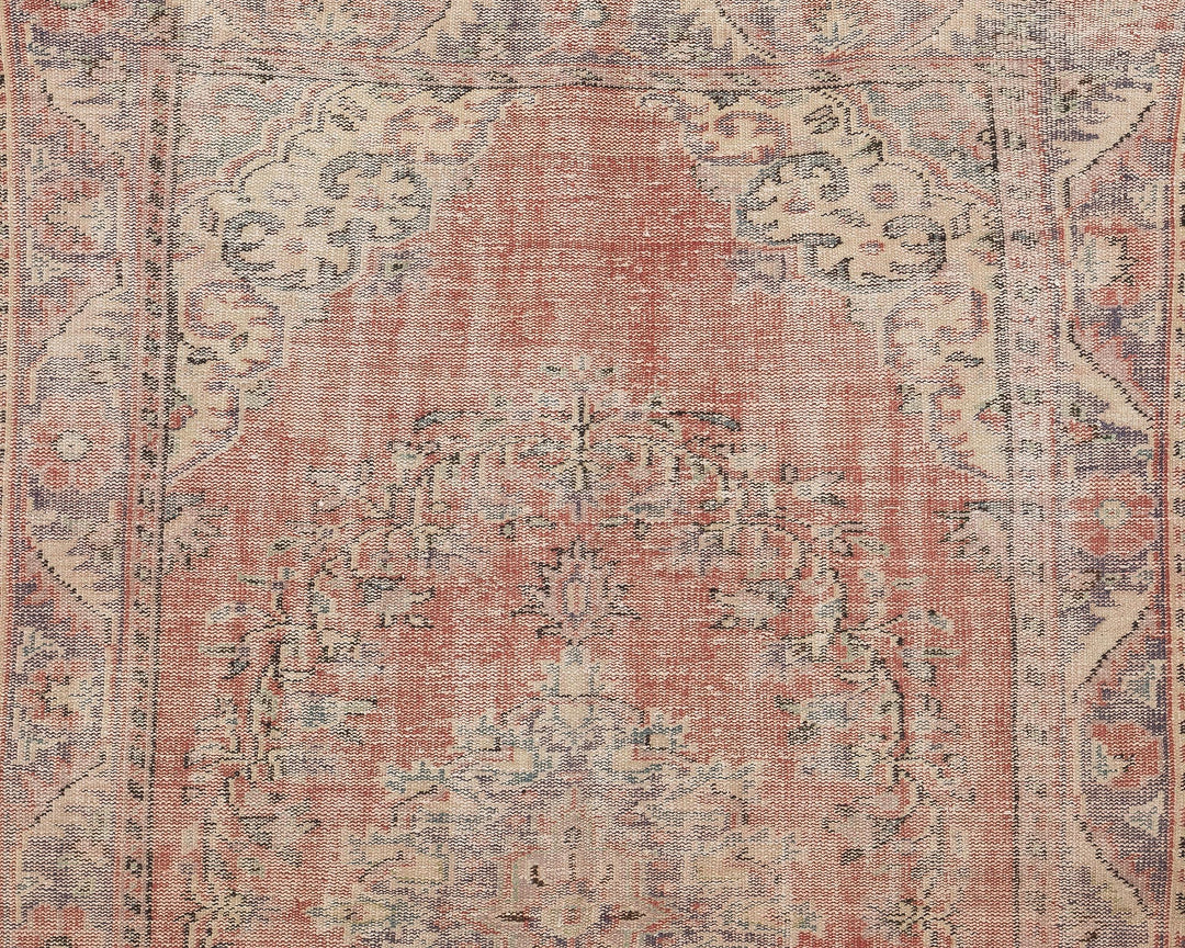 Pastel Oushak Rug 5' 8" x 9' | No. VR36411