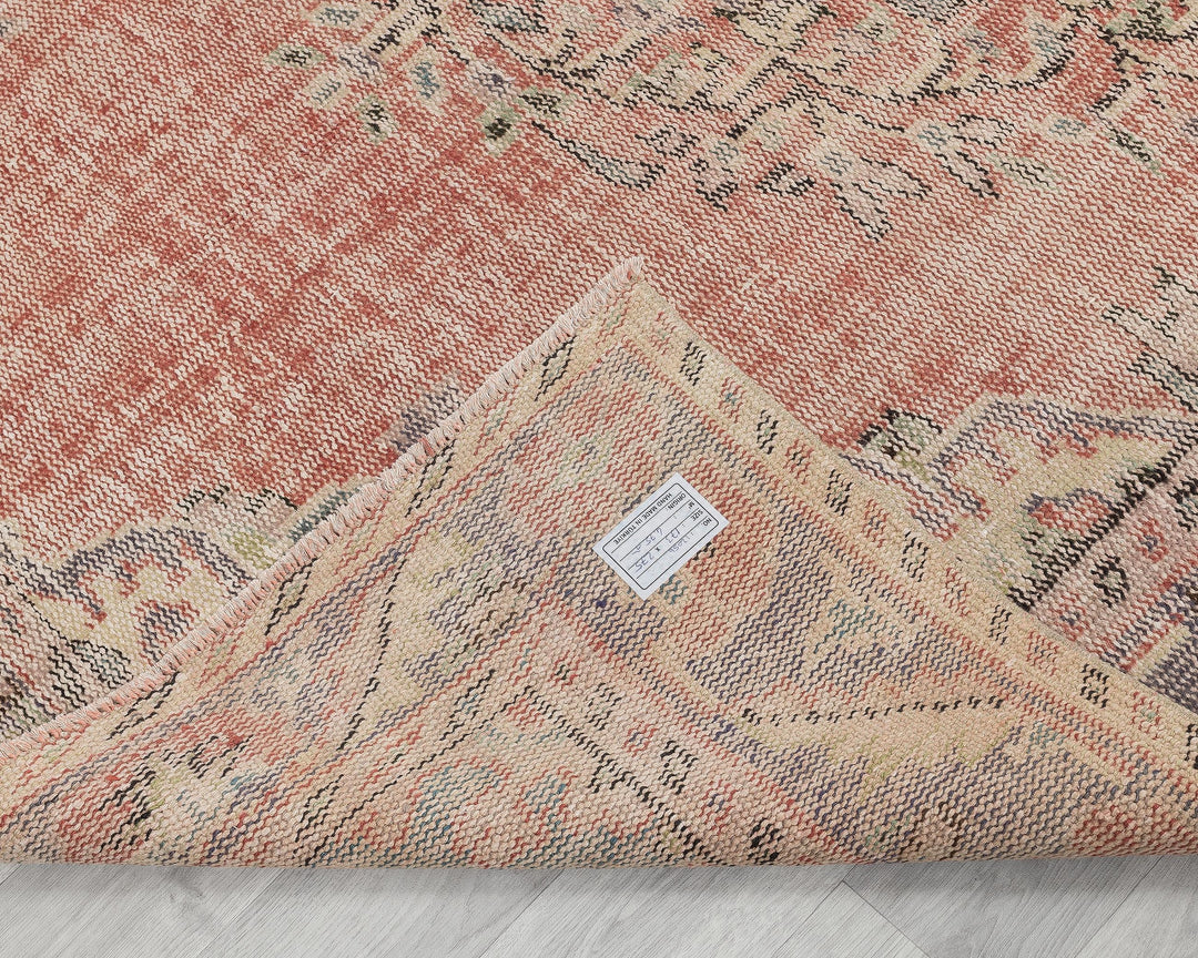 Pastel Oushak Rug 5' 8" x 9' | No. VR36411